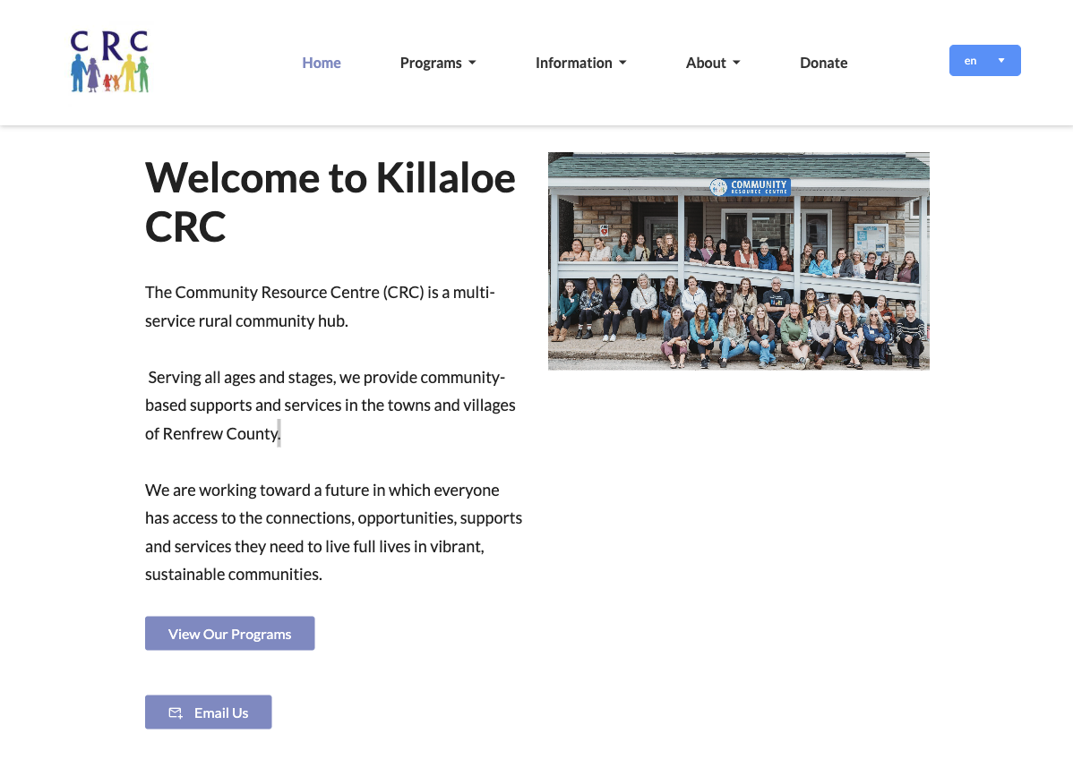 Community Resource Center - Renfrew County